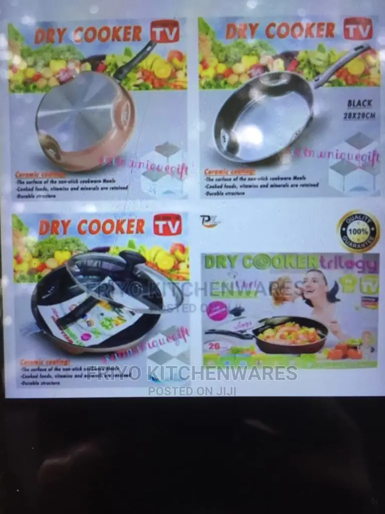 Dry Non-Stick Frying Pan.