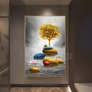 Modern Golden Luxury Art