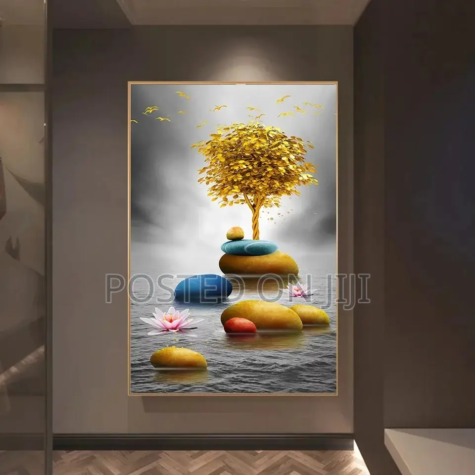 Modern Golden Luxury Art