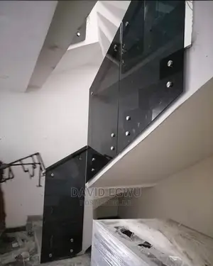 Glass Staircase and Balcony Rail