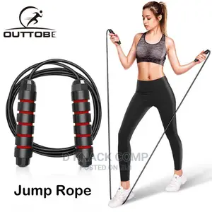 Exercise Jump Skipping Rope With Ball Bearings Rapid Speed