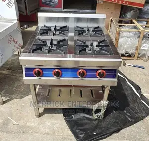 Industrial 4buner Gas Cooker