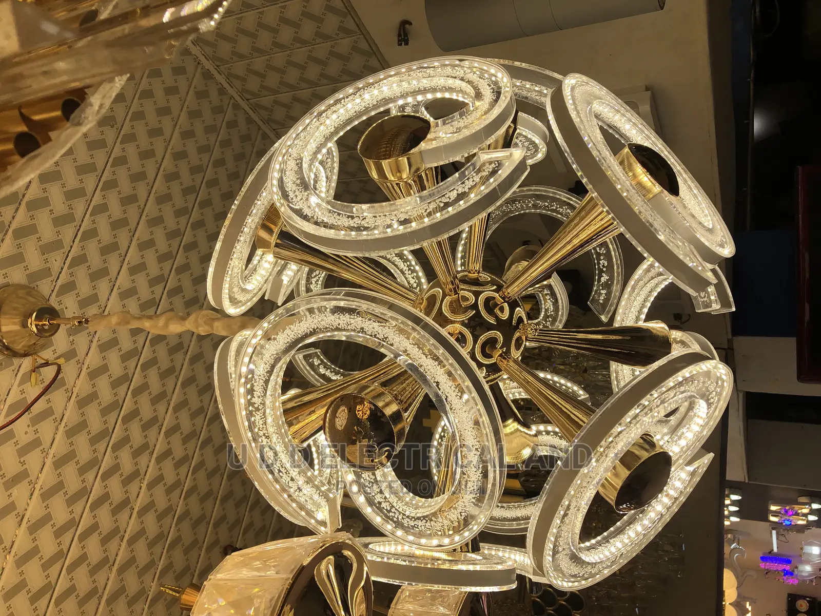 Led Dropping Chandelier Light