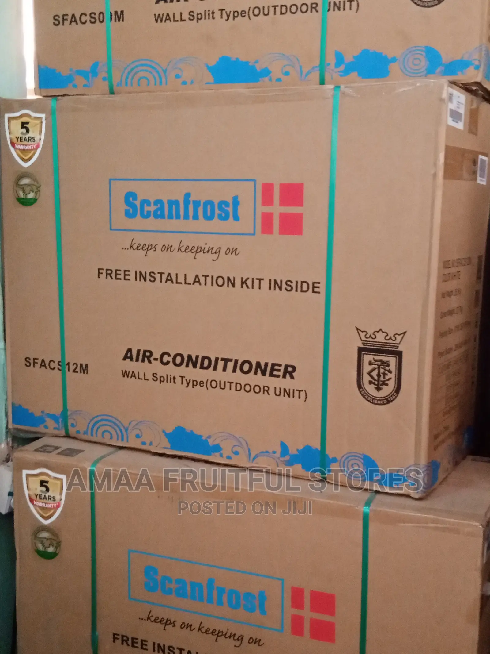 Scanfrost 1.5hp Spilt Air Conditioner