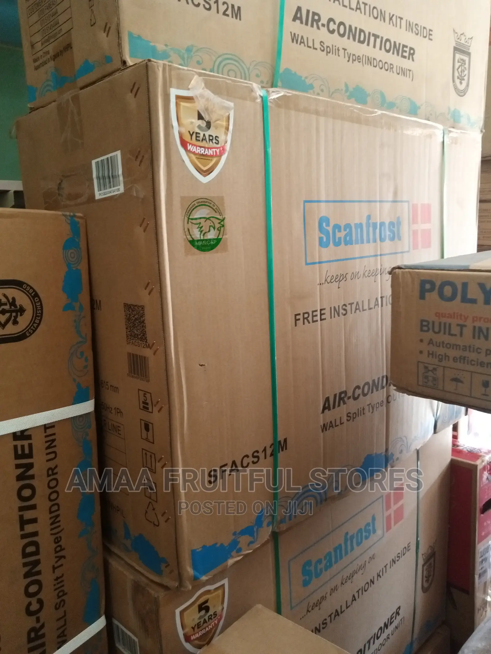 Scanfrost 1.5hp Spilt Air Conditioner