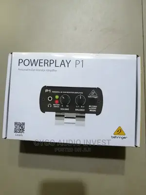 Original Behringer P1 in-Ear Power Play Monitor Amplifier