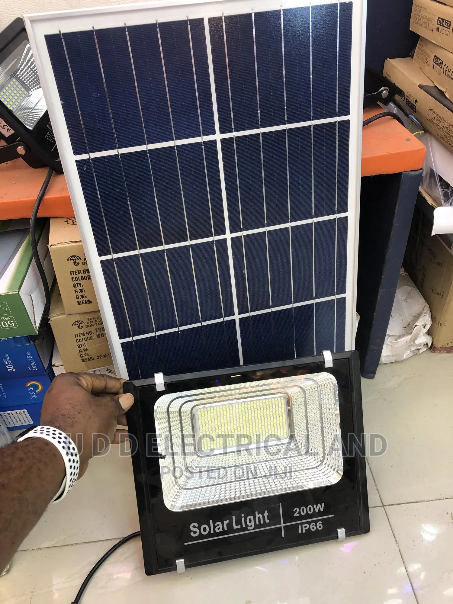 Solar Flood Light 200w Available Very Bright