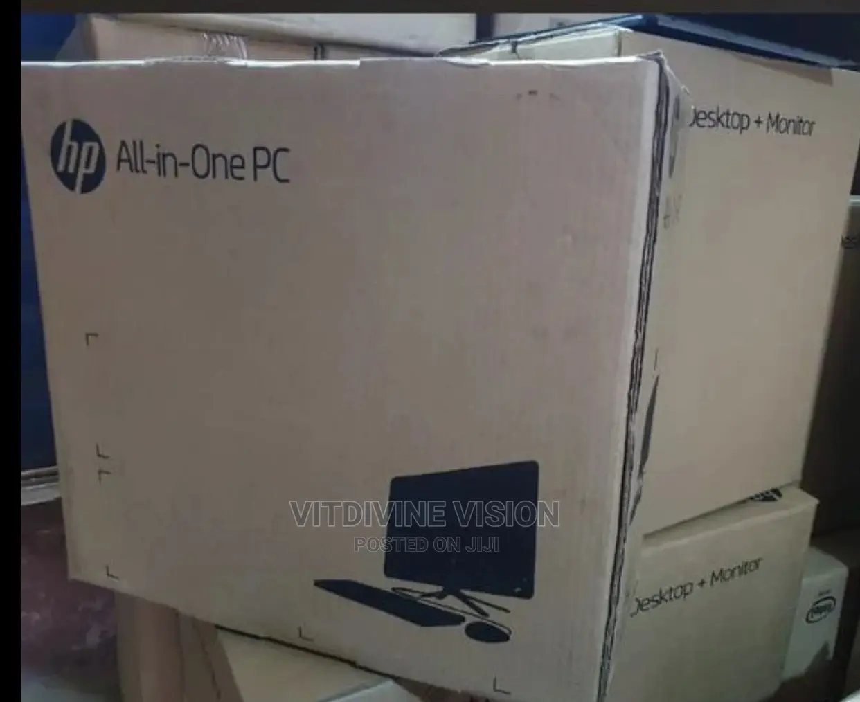 New Desktop Computer HP AiO 20 4GB Intel Core 2 Duo HDD 500GB