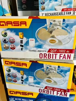 Qasa AC/DC Solar Orbit Fan