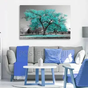 Leaves Canvas Ornament for Rooms