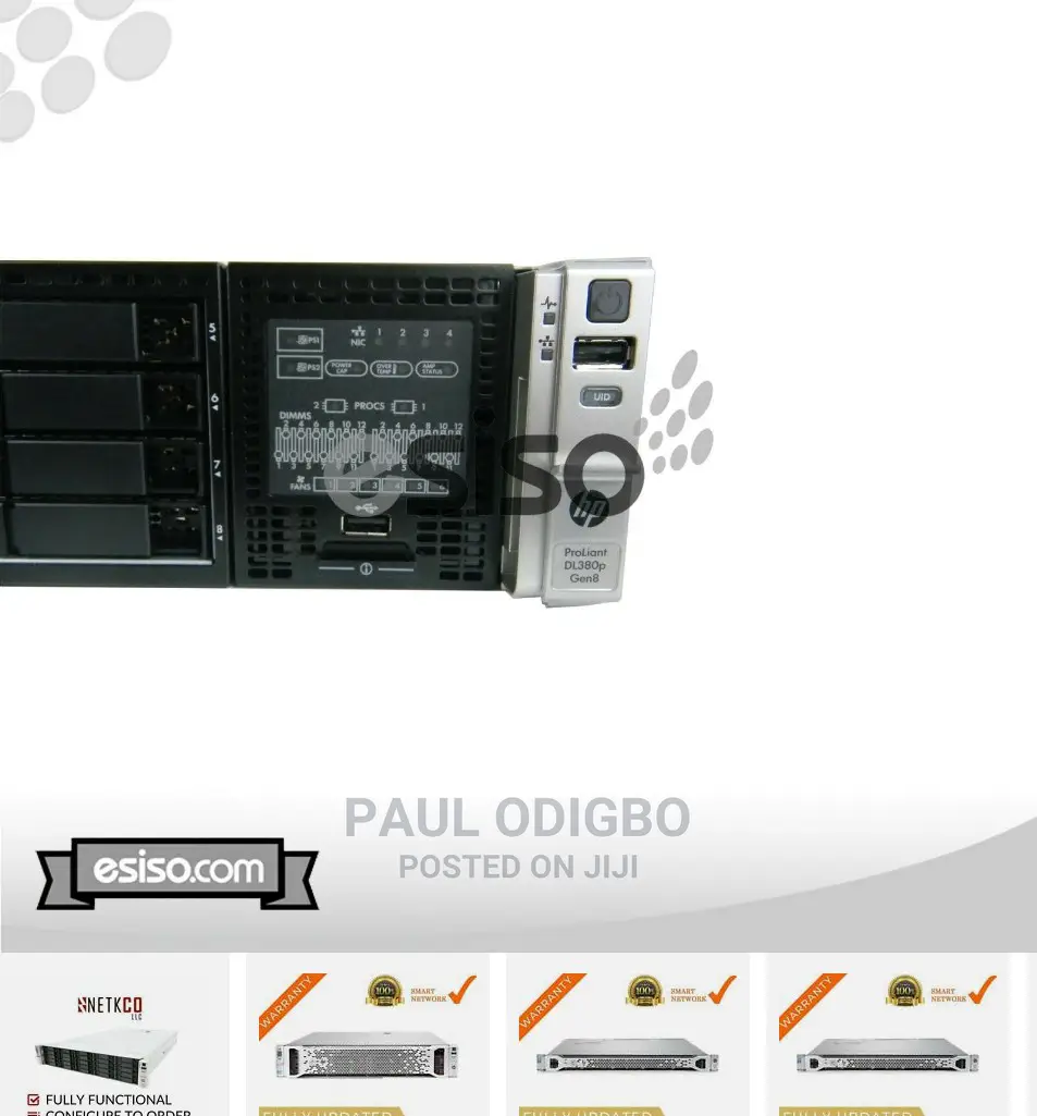 Server HP ProLiant DL 48GB Intel Xeon HDD 1T