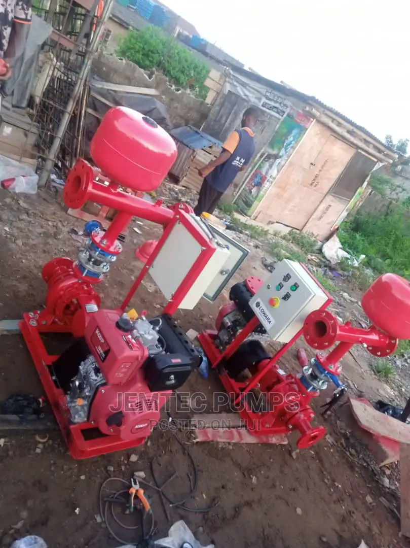 Double Fire Hydrant Pump