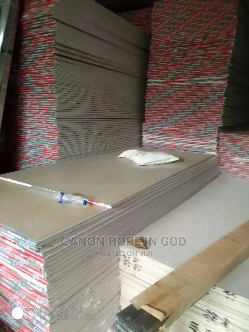 Gypsum Plaster Boards And Cement Boards