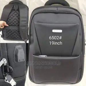 Back Laptop Bag With USB Charger