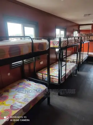 Durable Metal Double Bunk Bed for Adults 3by6ft Size
