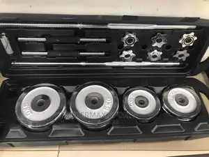 50kg Weight Set Barbell and Dumbbells