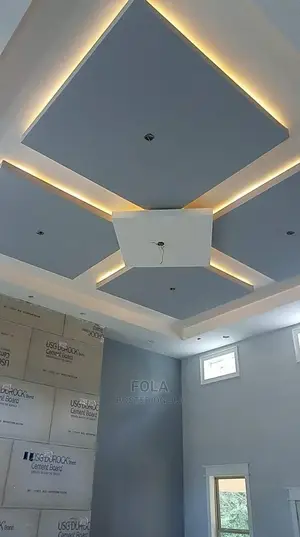 Gypsum Board Ceiling /Pop Ceiling/Wall Screeding/Floor Tiles