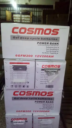12volt 200amp Gel Cosmos Battery