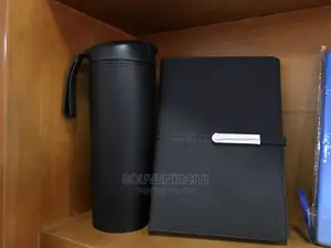 Gift Supplier Services - Black Suction Mug and Notepad