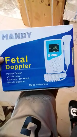 LCD Display Fetal Doppler Detector Baby Heartbeat Health