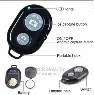 Phone Camera Bluetooth Shutter / Remote