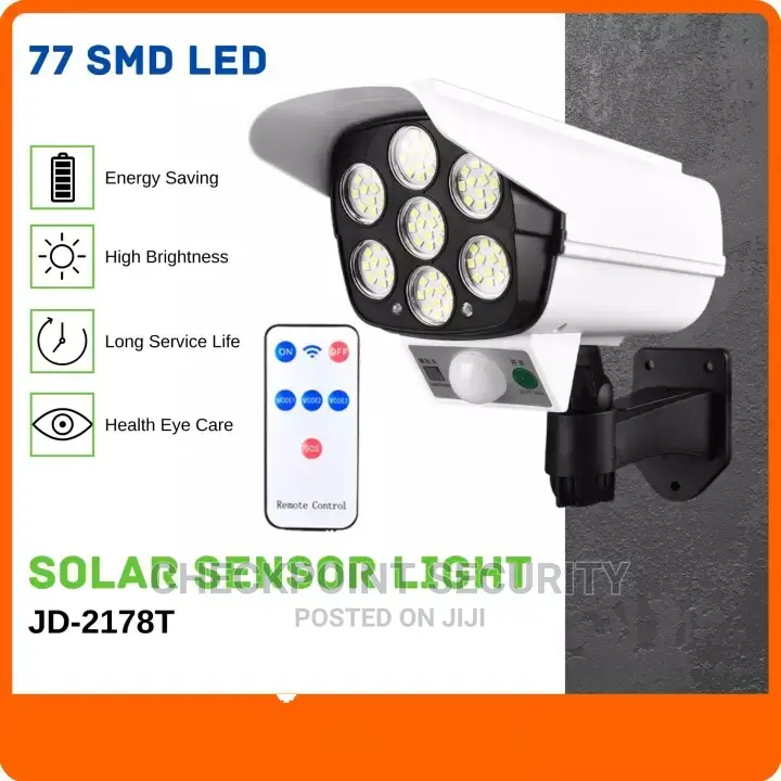 Solar Motion Sensor Flashlight