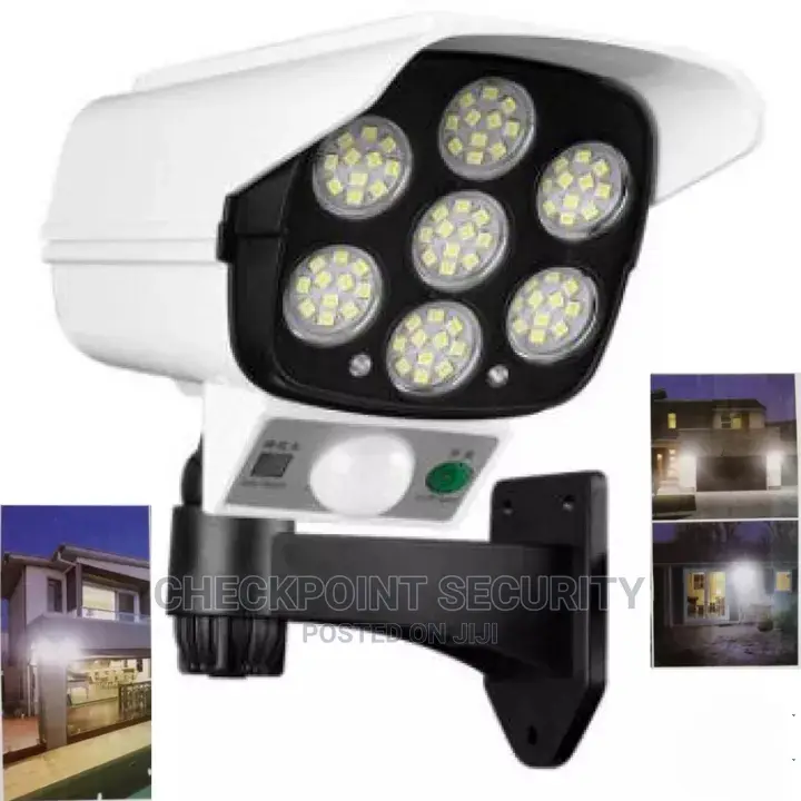 Solar Motion Sensor Flashlight