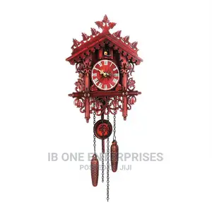 Vintage Wood Cuckoo Wall Clock