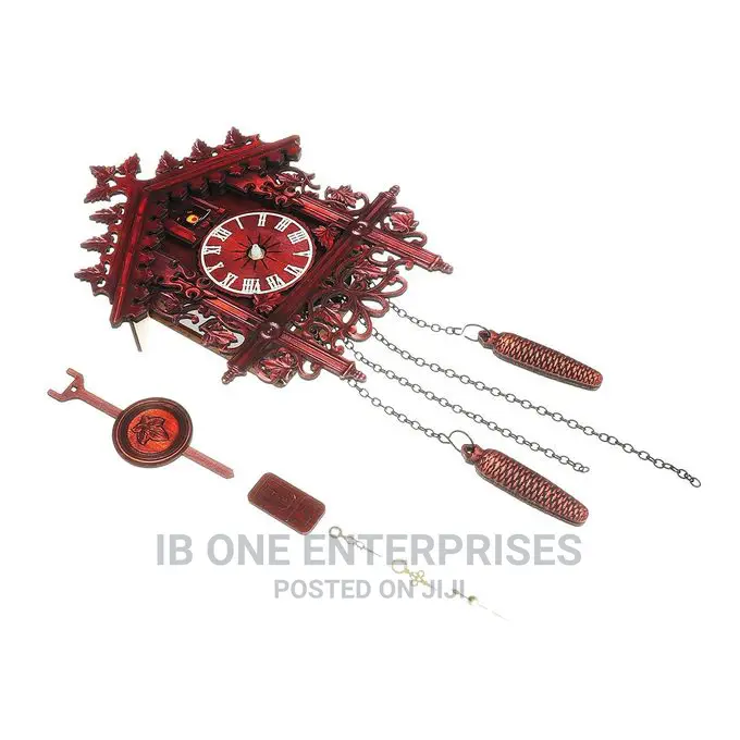 Vintage Wood Cuckoo Wall Clock
