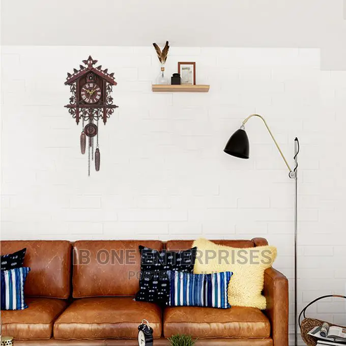 Vintage Wood Cuckoo Wall Clock