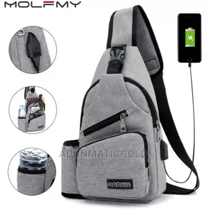 Cross Bag With Usb Port