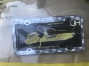 Universal Diamond Encrusted Plate Number