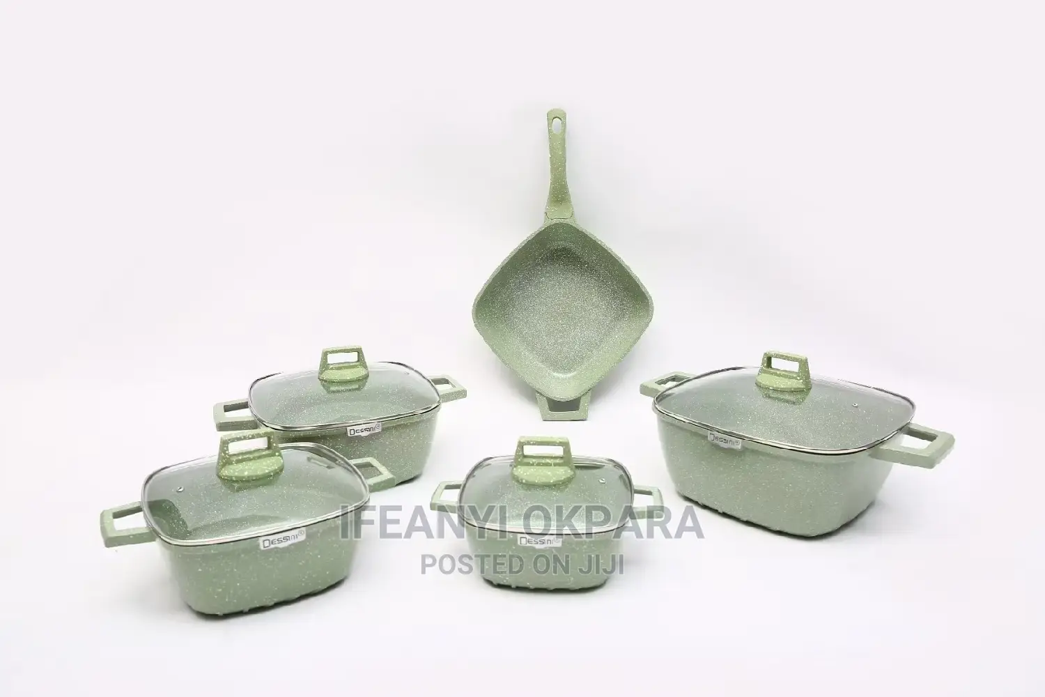 Dessini Die-Cast Nonstic Cookware Set