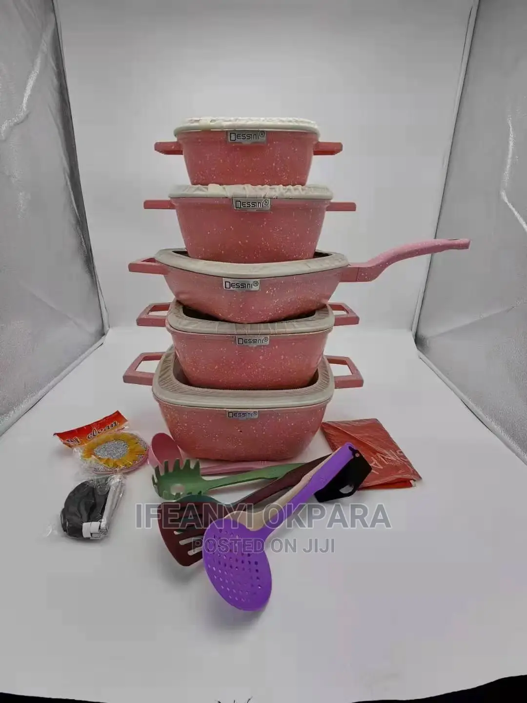 Dessini Die-Cast Nonstic Cookware Set