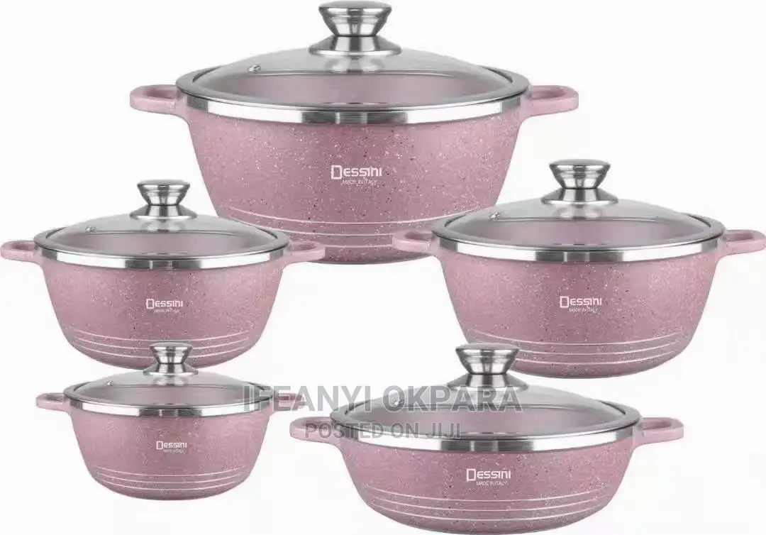 Dessini Die-Cast Nonstic Cookware Set