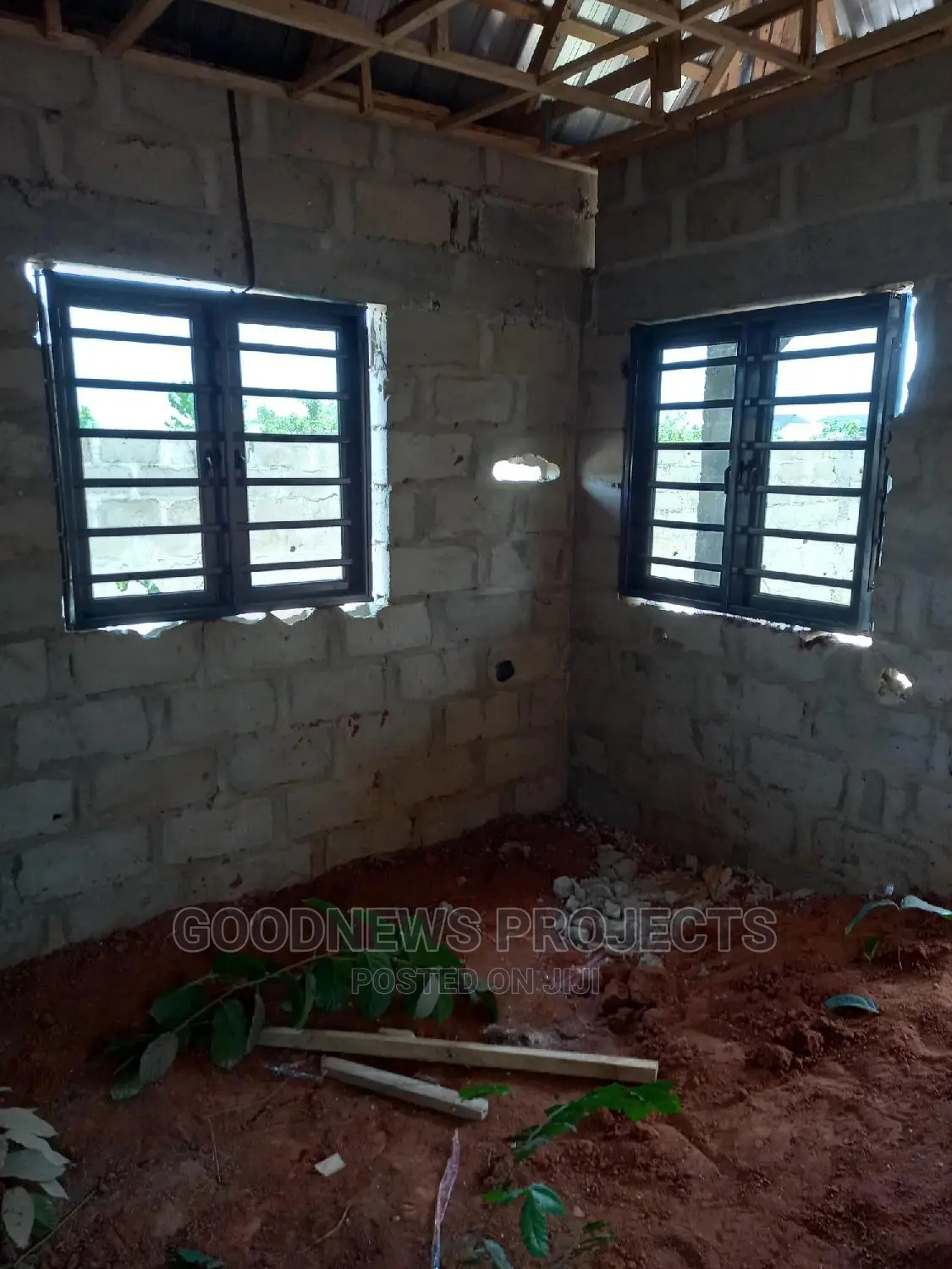 Grey Casement Window