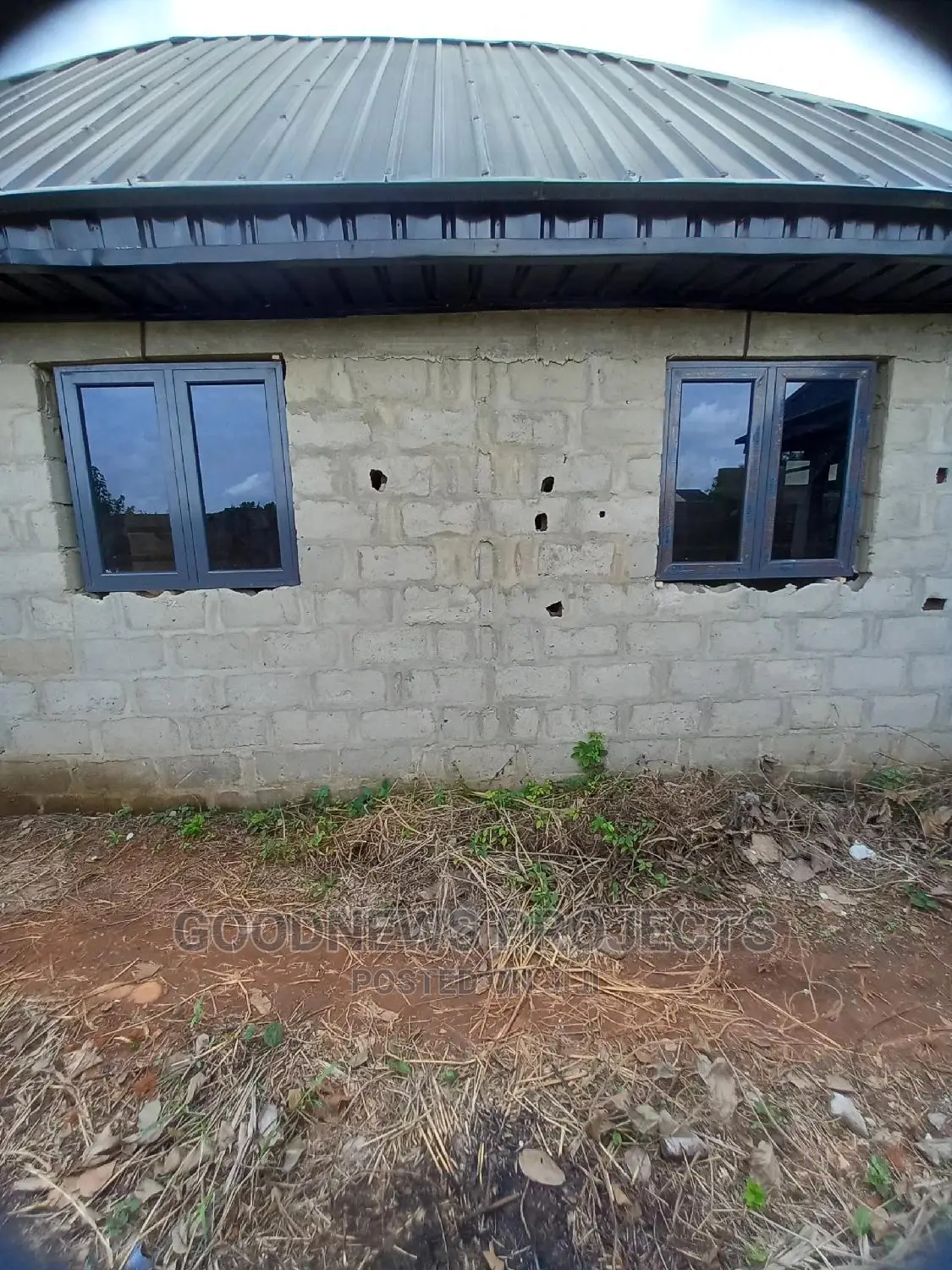 Grey Casement Window