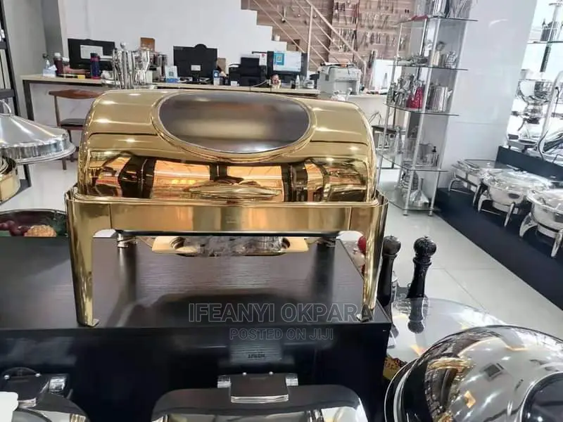 Chafing Dish Gold 4 Different Types