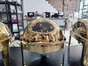 Chafing Dish Gold 4 Different Types