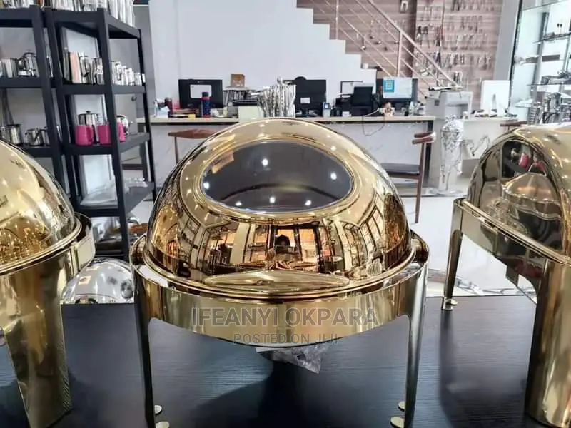 Chafing Dish Gold 4 Different Types