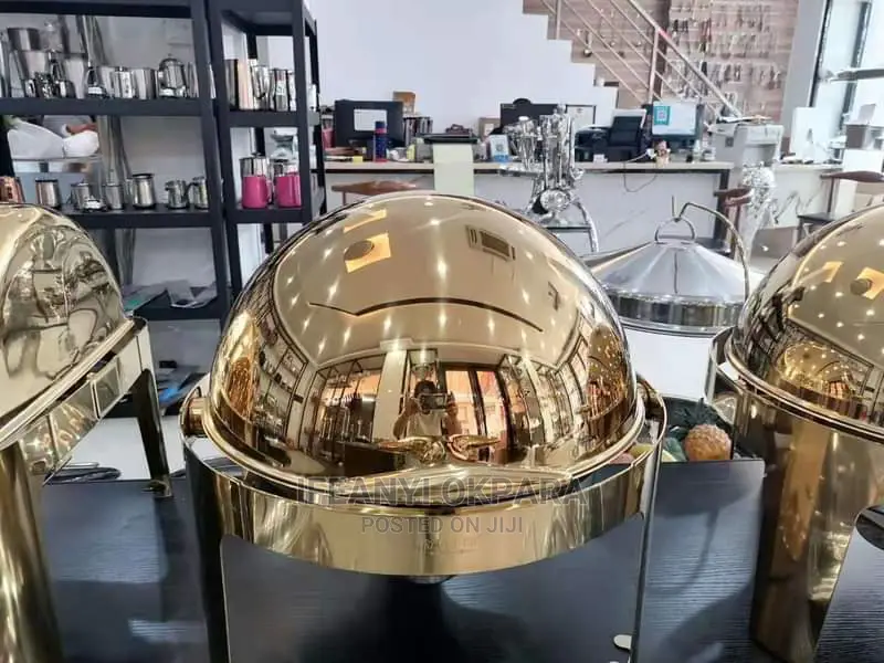 Chafing Dish Gold 4 Different Types
