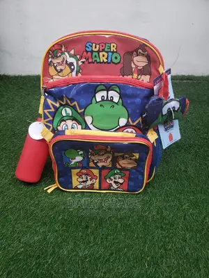 Super Mario 4 in 1 School Bag