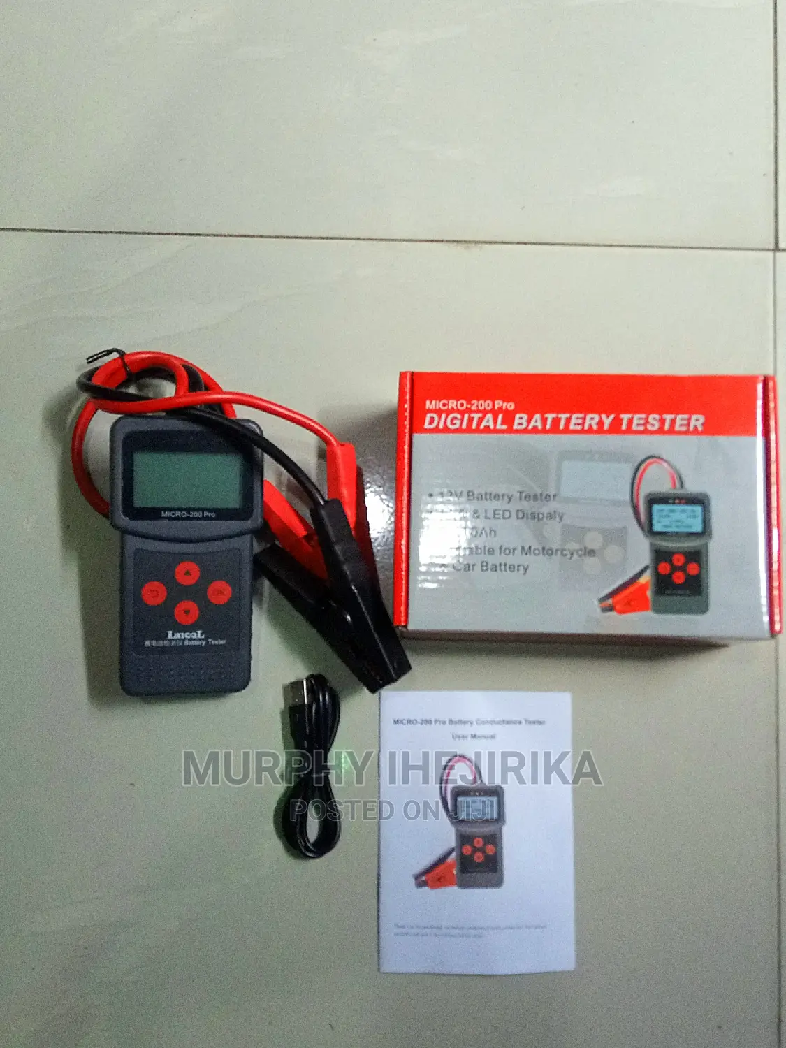 Pro Battery Conductance Tester / Battery Analyzer