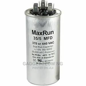 MAXRUN 35+5 MFD Uf 370 or 440 Volt VAC