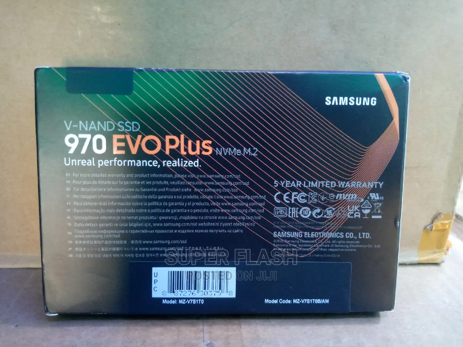 Samsung 1tb 970 Evo Plus SSD