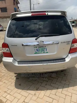 Toyota Highlander Hybrid 2006 Silver