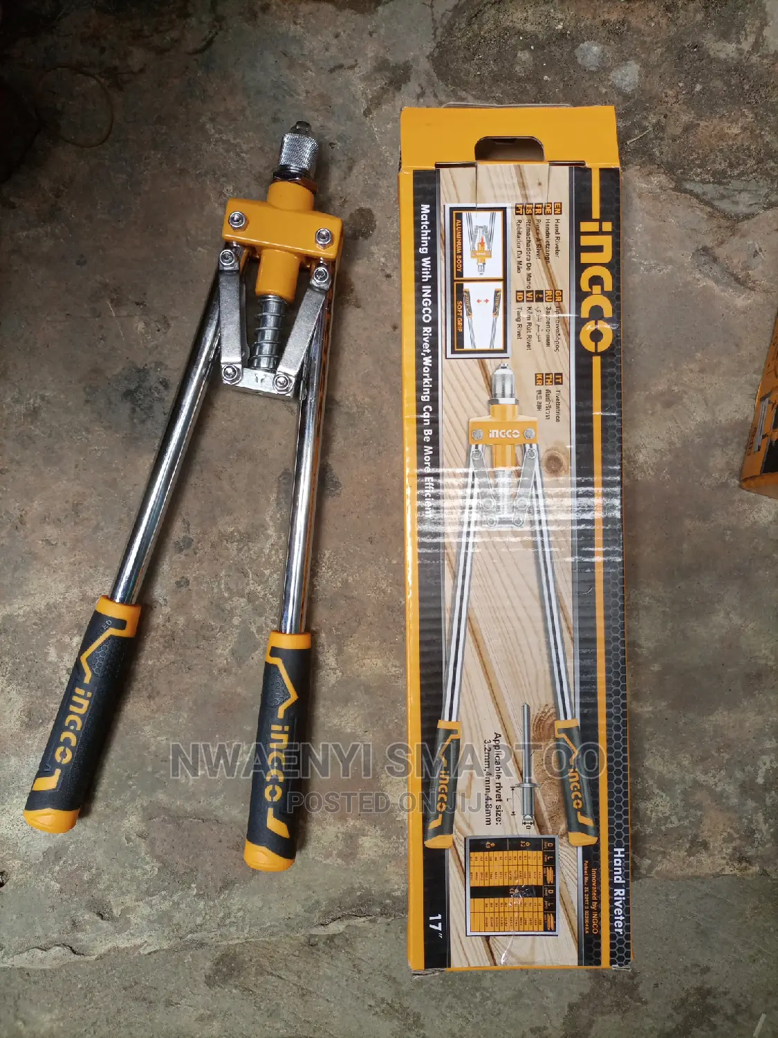 Hand Rivet Gun Original One With Warranty