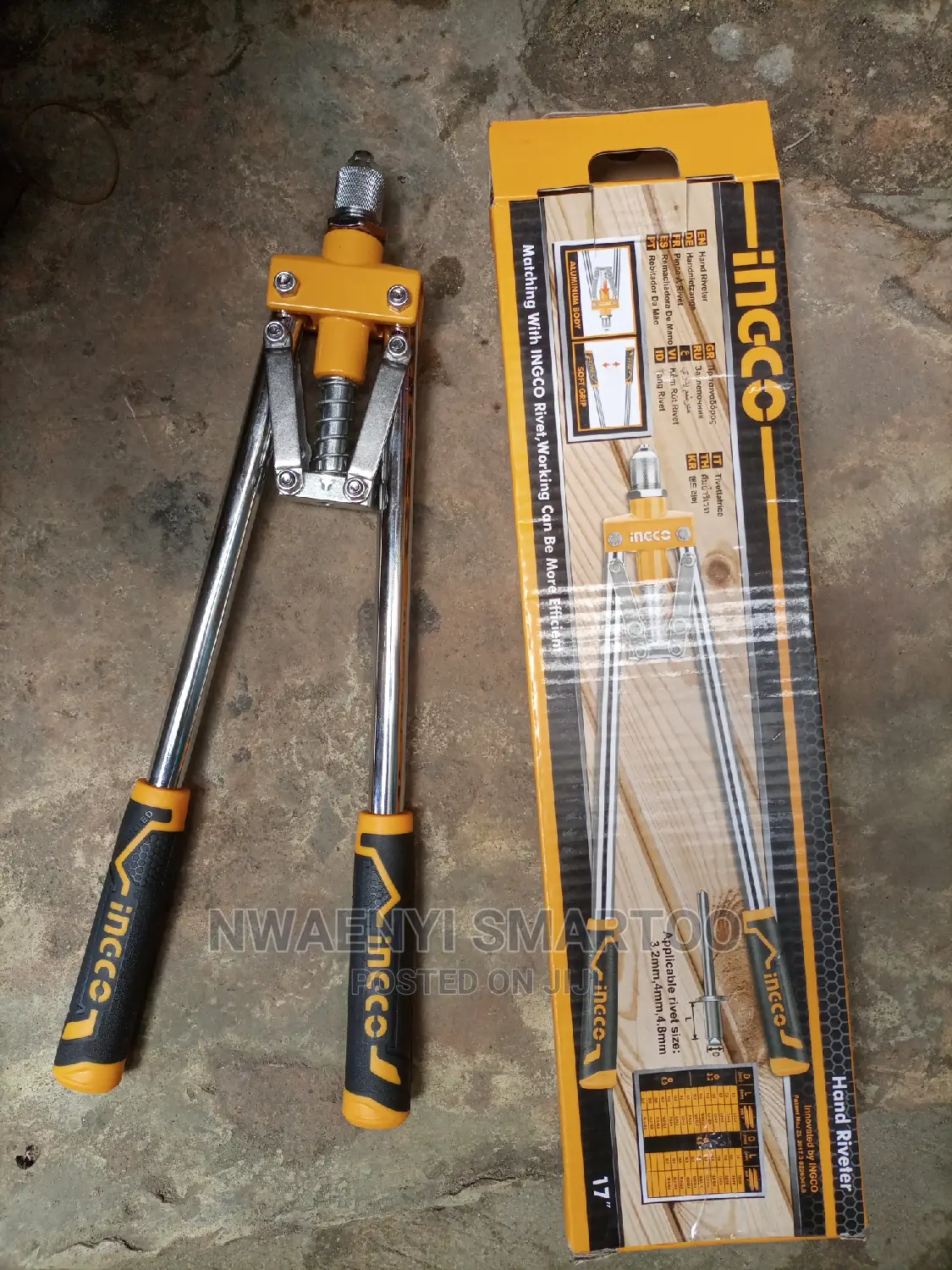 Hand Rivet Gun Original One With Warranty