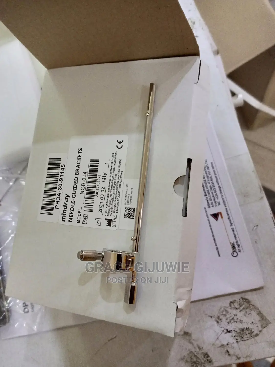 Needle Guide for Mindray Machines