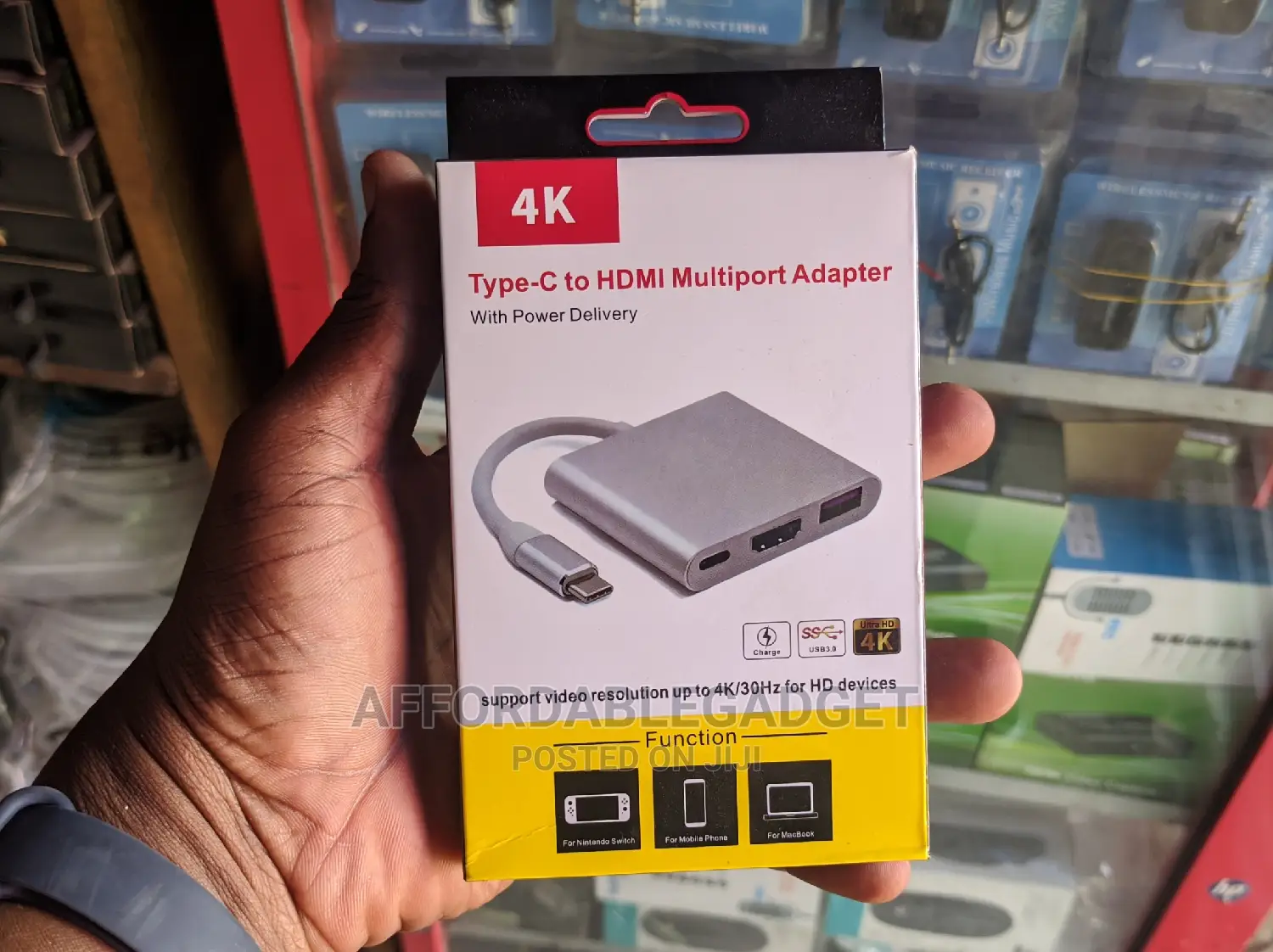Type C to HDMI 3.0 USB and Type C